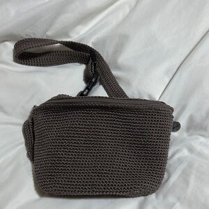 The ask Knit Shoulder Fanny Pack style